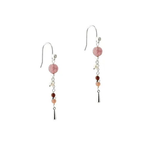 *PEACHY EARHOOK  |  SILVER — produktfoto