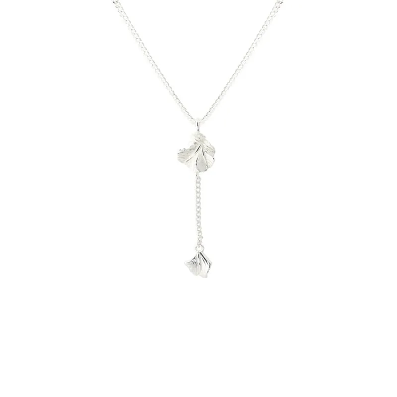 FOLIO NECKLACE | SILVER — produktfoto