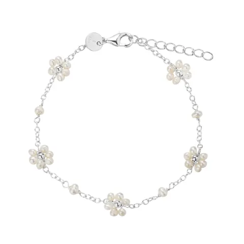 *DAISY PEARL BRACELET | SILVER — produktfoto