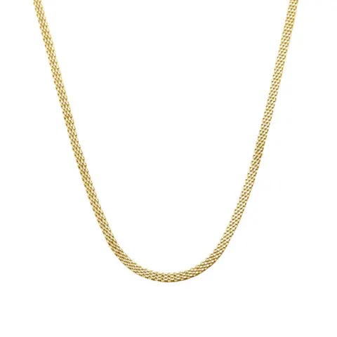FLATA NECKLACE | GOLDEN — produktfoto