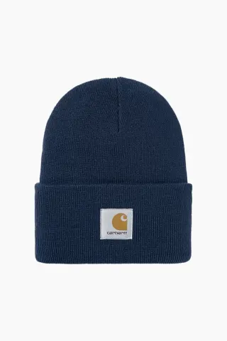 Acrylic Watch Hat - Blue - Carhartt WIP — produktfoto
