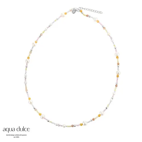 PASTEL LOVE NECKLACE | SILVER — produktfoto