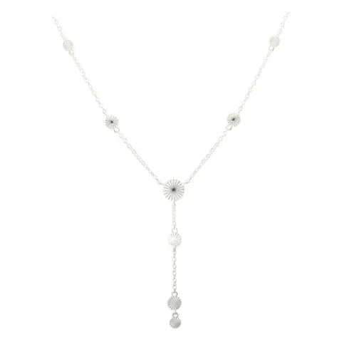 LINE NECKLACE | SILVER — produktfoto
