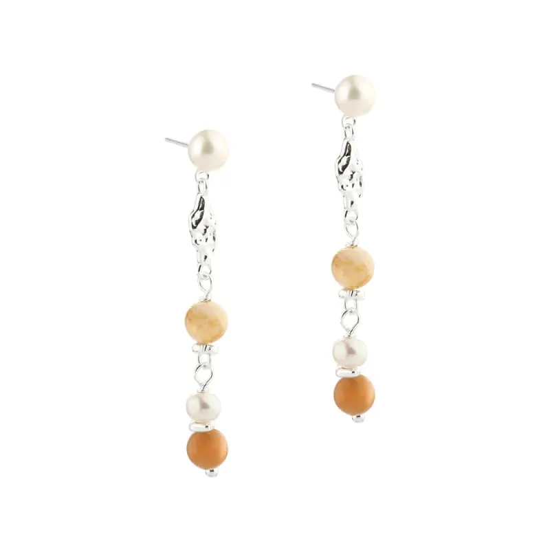 *GOLDEN SAND EARSTUD | SILVER — produktfoto