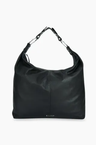 Stevie Shoulder Bag Leather - Black - Silfen Studio — produktfoto