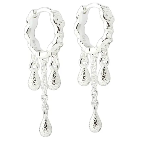 CAPPA DROP HOOP | SILVER — produktfoto