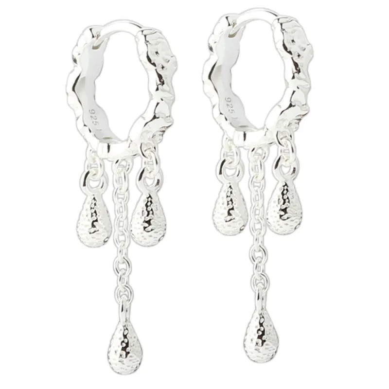 CAPPA DROP HOOP | SILVER — produktfoto