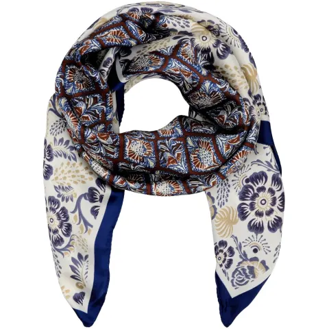 Marta du Chateau dame tørklæde MdcJuline FA-Scarf - Navy3874 — produktfoto