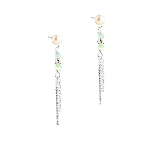 AQUA BREEZE EARSTUD | SILVER — produktfoto