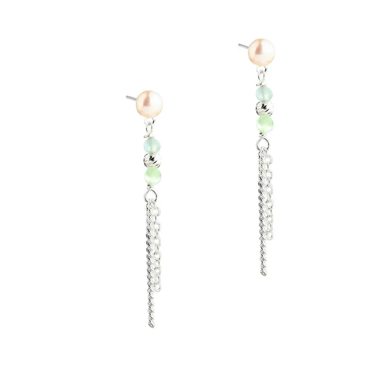 AQUA BREEZE EARSTUD | SILVER — produktfoto