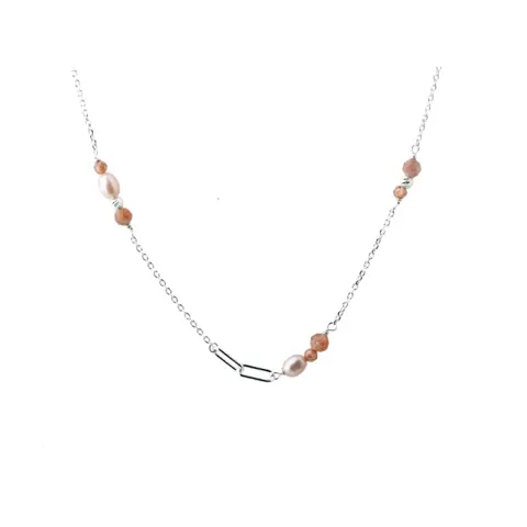 *SUNELLA LINK NECKLACE  | SILVER — produktfoto
