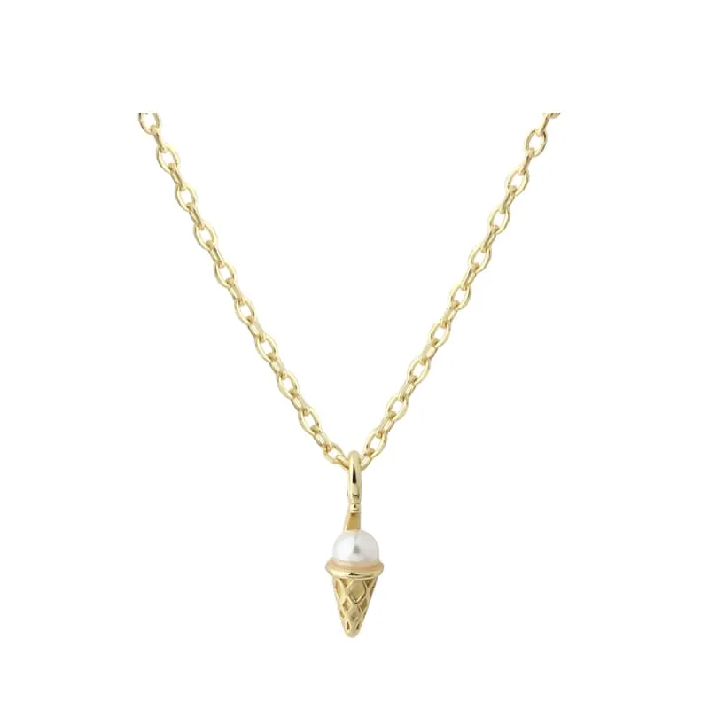 VANILLA NECKLACE | GOLDEN — produktfoto