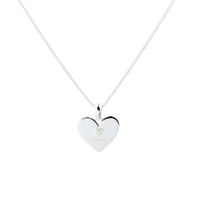 OMMA NECKLACE | SILVER — produktfoto