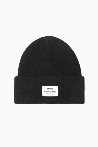 Tosca Anju Hat - Black - Mads Nørgaard — produktfoto