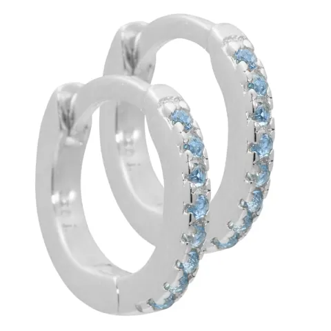 *RANVA SKY SMALL HOOP | SILVER — produktfoto
