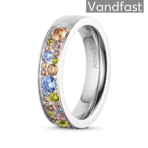 ANNEBRAUNER Sparkling Multicolor Autumn Ring — produktfoto