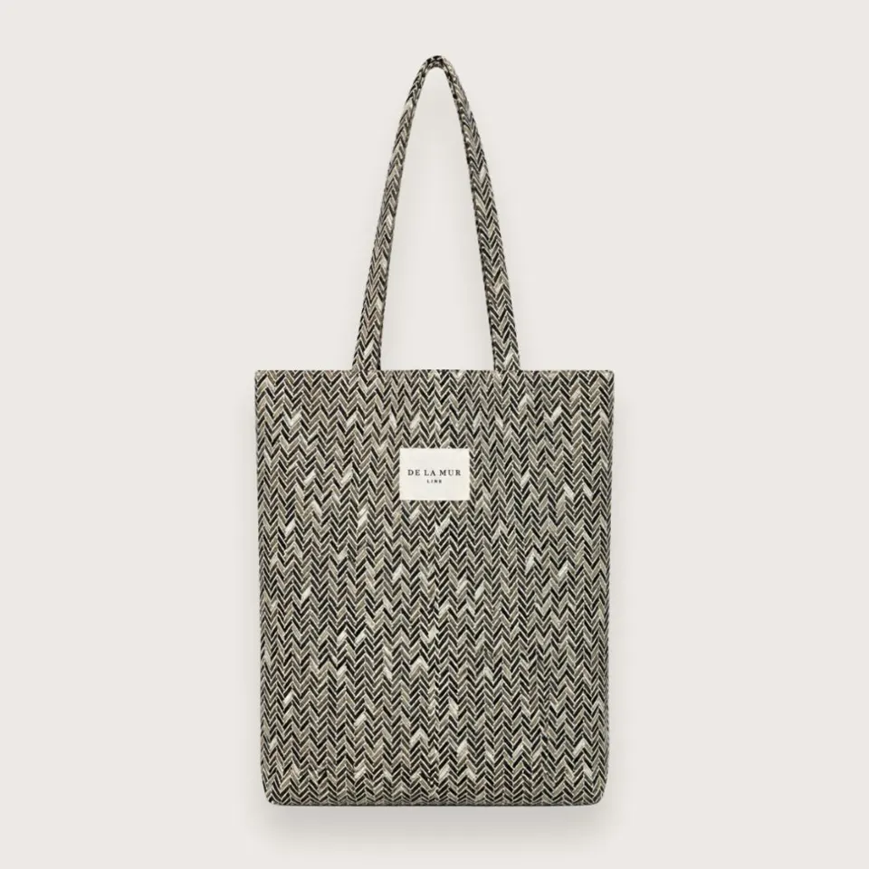 Saorge mulepose  Smuk håndsyet totebag til hverdag og rejser — produktfoto