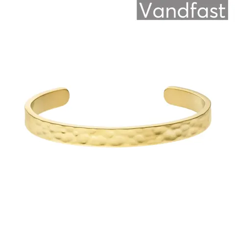 ANNEBRAUNER Texture Bangle Armbånd 18K Guldbelagt — produktfoto