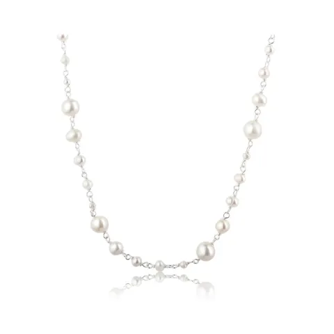 GHITA NECKLACE | SILVER — produktfoto