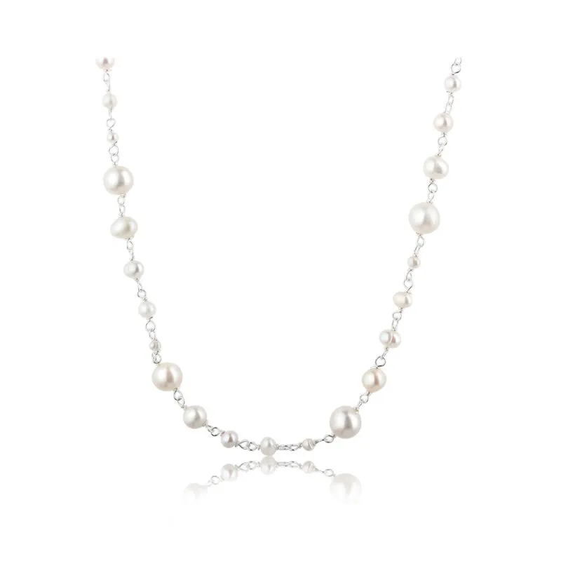GHITA NECKLACE | SILVER — produktfoto