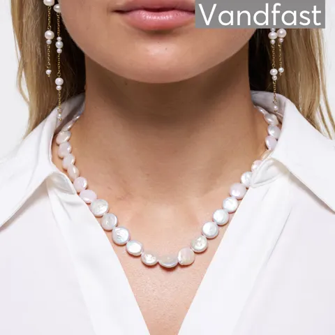 ANNEBRAUNER Exclusive Pearl Halskæde 18K Guldbelagt — produktfoto