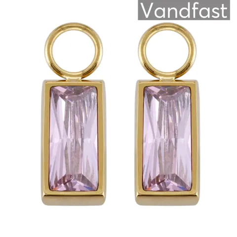 ANNEBRAUNER Empress Drops Pink 18K Guldbelagt — produktfoto