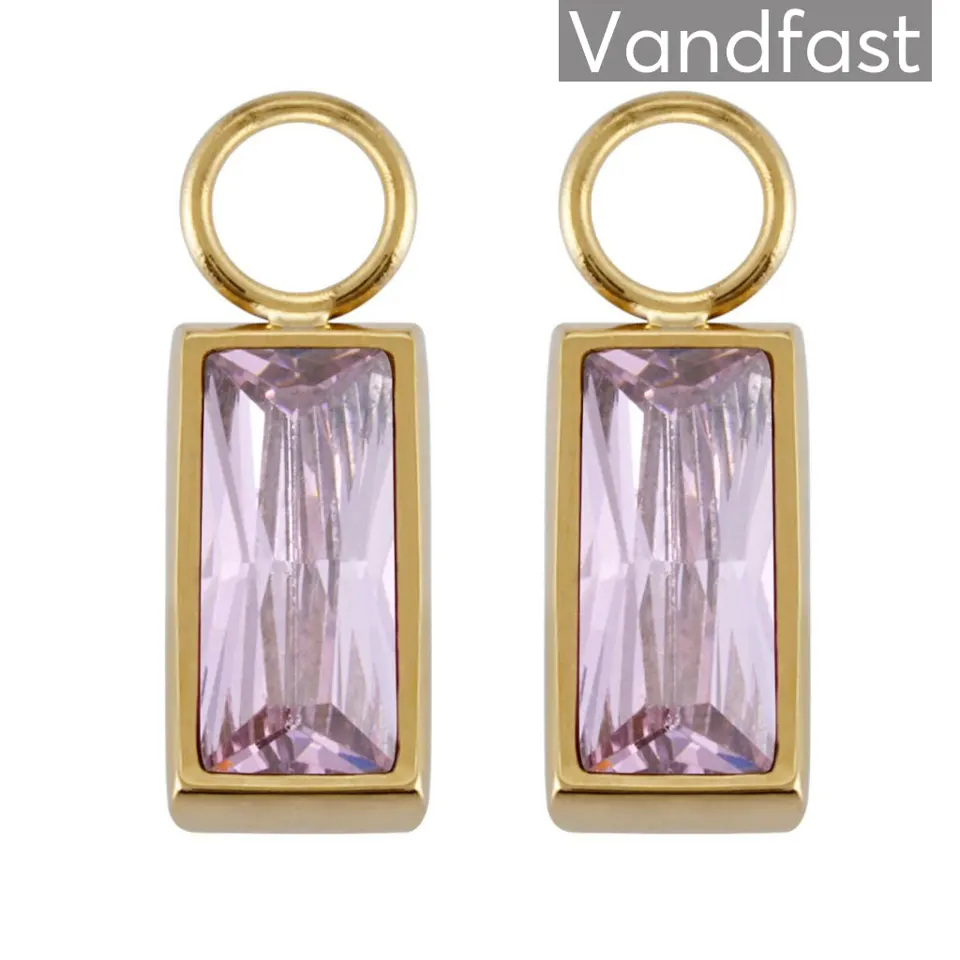 ANNEBRAUNER Empress Drops Pink 18K Guldbelagt — produktfoto