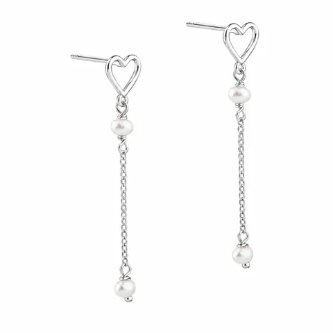 ALMA PEARL EARSTUD | SILVER — produktfoto