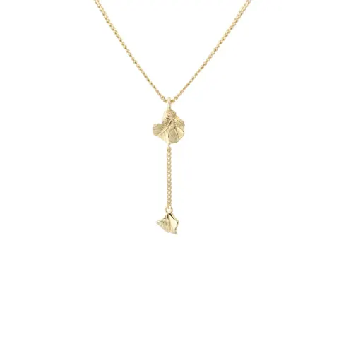 FOLIO NECKLACE | GOLDEN — produktfoto