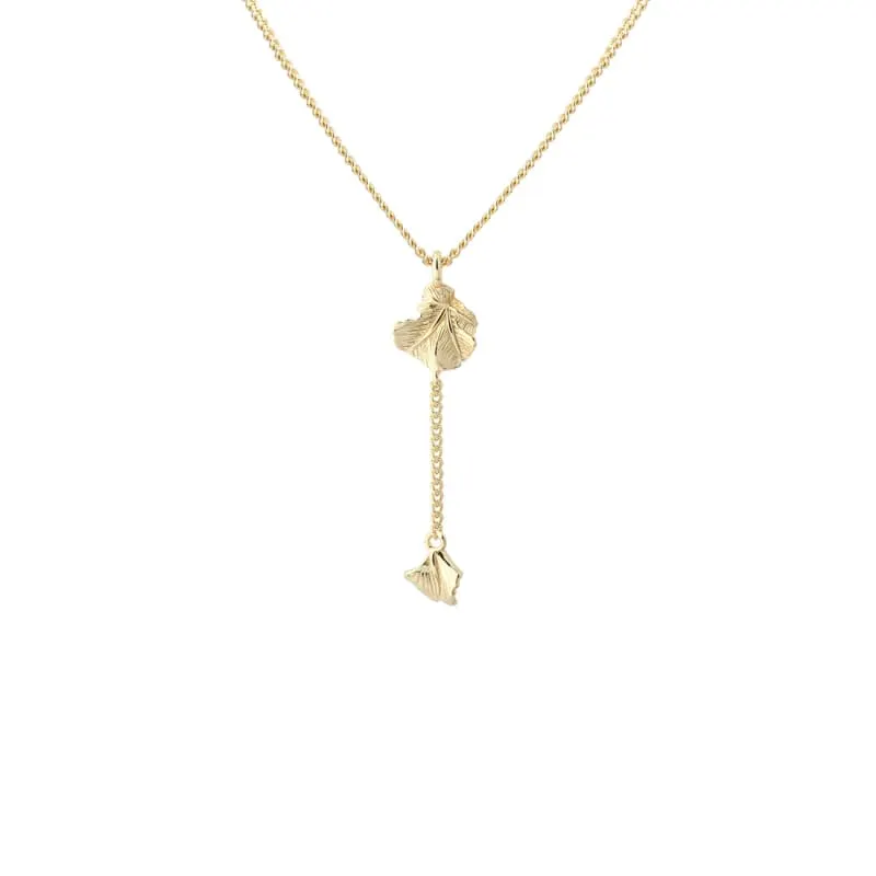 FOLIO NECKLACE | GOLDEN — produktfoto