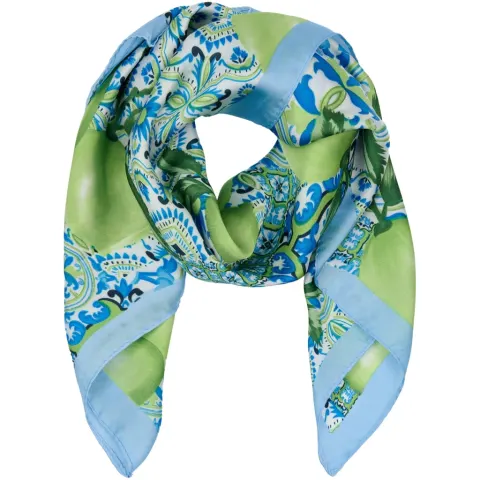 Marta du Chateau dame tørklæde MdcJuline FA-Scarf - Green3875 — produktfoto