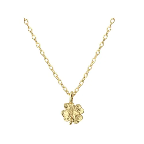 CLOVER NECKLACE | GOLDEN — produktfoto