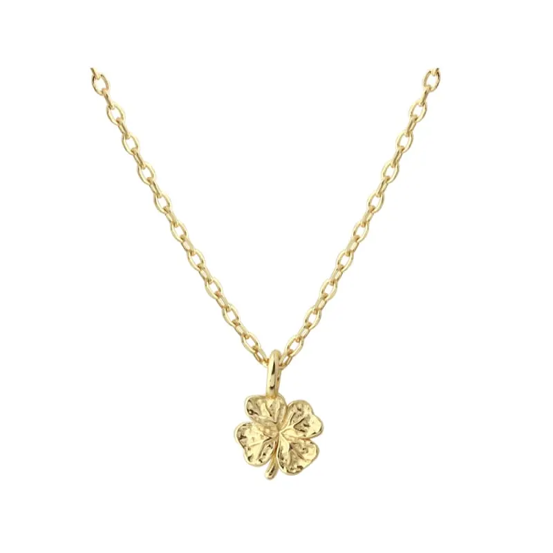 CLOVER NECKLACE | GOLDEN — produktfoto