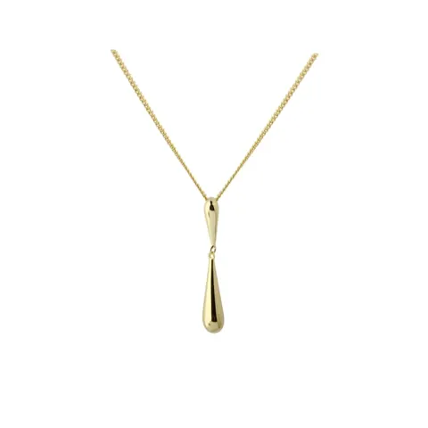 SHINY DROP NECKLACE | GOLDEN — produktfoto