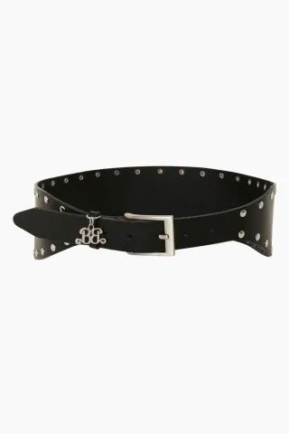 BXGgrenee Belt - Black - Barbie X Gestuz — produktfoto