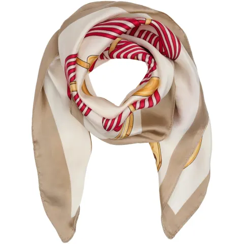 Marta du Chateau dame tørklæde MdcJuline FA-Scarf - Red3849 — produktfoto
