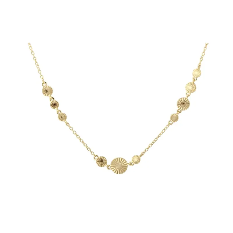 LINE NECKLACE | GOLDEN — produktfoto