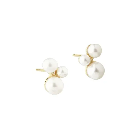 LUNA EARSTUD | GOLDEN — produktfoto
