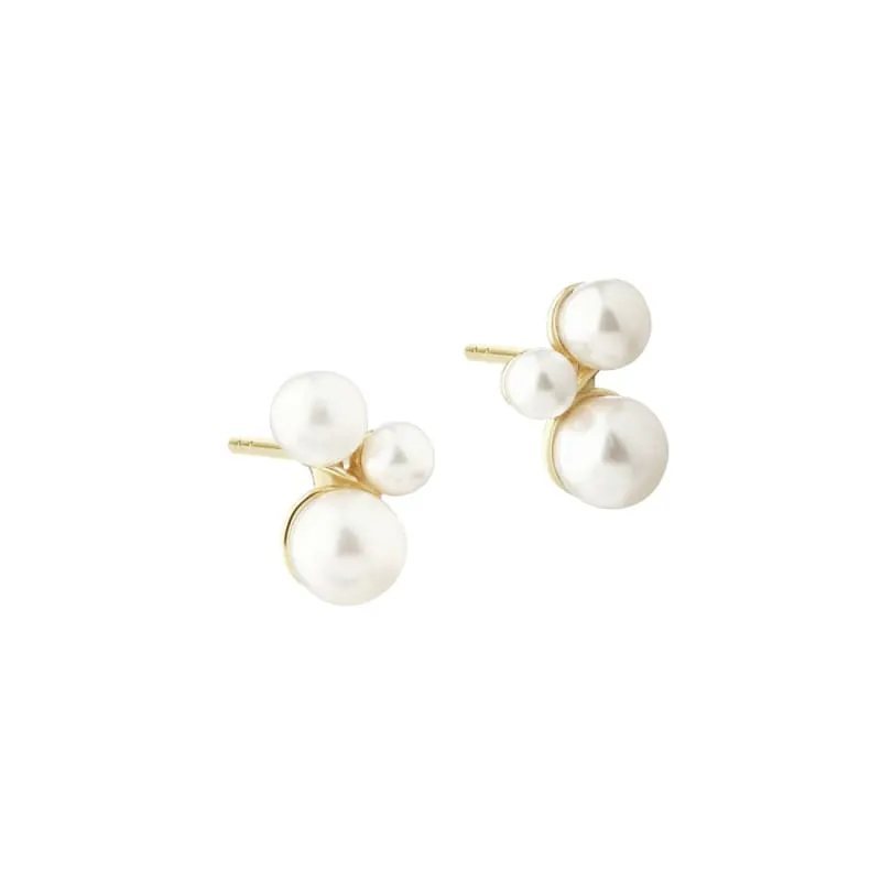 LUNA EARSTUD | GOLDEN — produktfoto
