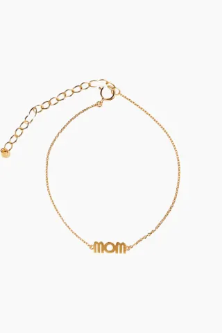 Wow Mom Bracelet - Gold - Stine A — produktfoto