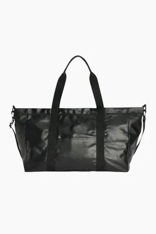 Hawk Weekend Tote Bag - Glossy Black - ALIS — produktfoto