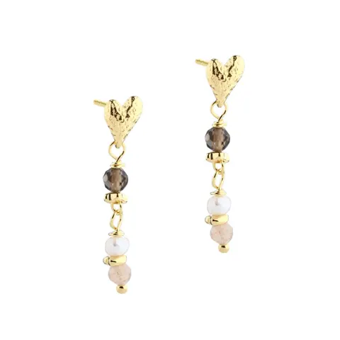 LOVE ME LONG EARSTUD | GOLDEN — produktfoto