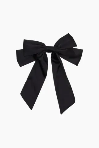 Isabella Bow Barette - Black - Pico — produktfoto