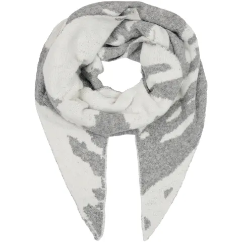 Marta du Chateau dame tørklæde MdcFreesia BA-2802 - Light Grey — produktfoto