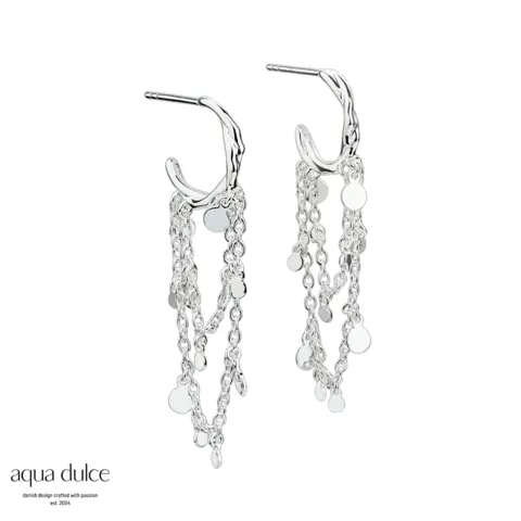 *ELEGANT HOOP 12 MM. | SILVER — produktfoto