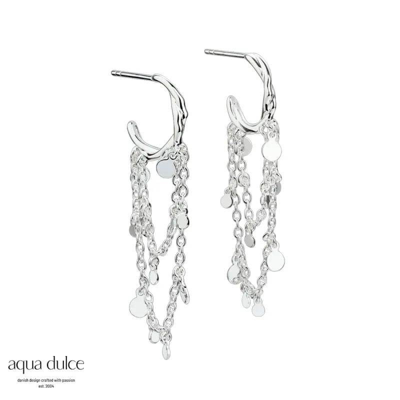 *ELEGANT HOOP 12 MM. | SILVER — produktfoto