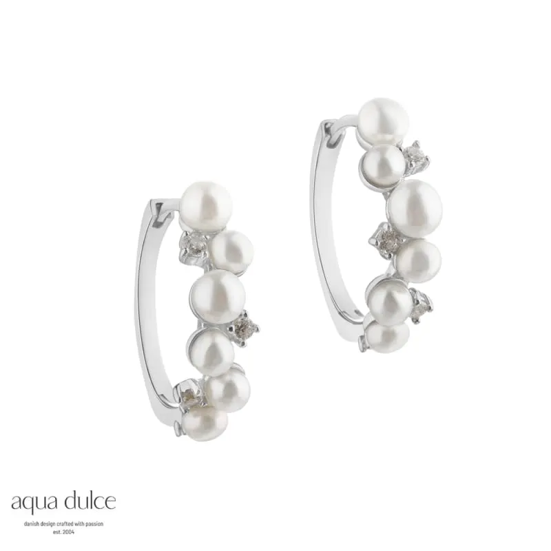 *DARLING BUBBELS HOOP | SILVER — produktfoto