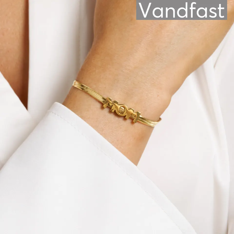 ANNEBRAUNER MOM Snake Armbånd 18K Guldbelagt — produktfoto