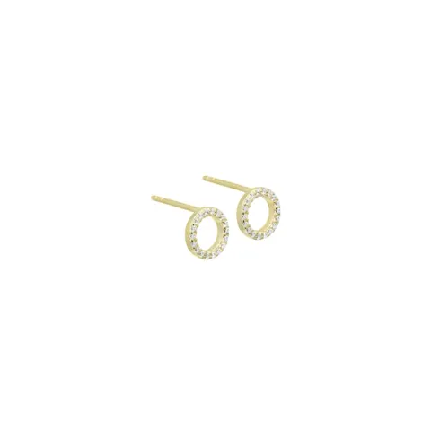 PAM SMALL CIRCLE  | GOLDEN — produktfoto