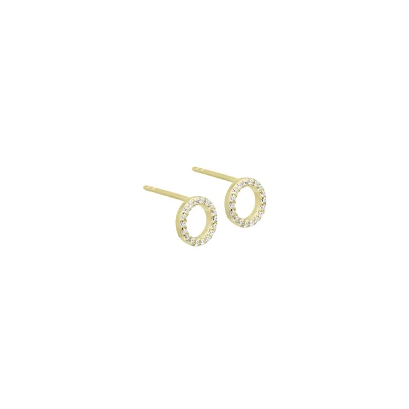 PAM SMALL CIRCLE  | GOLDEN — produktfoto